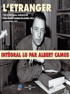 cover image of L'Étranger d'Albert Camus